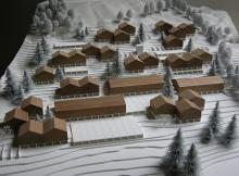 Chalets à Gstaad  | 1:500 | Gstaad  2010 | Atelier d’Architecte Charles Pictet